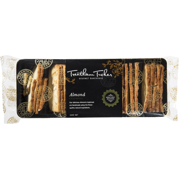 Trentham Tucker Crisp Bread Almond 150g