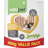 Vita Pet JerHigh Dog Treats Chicken With Bacon Flavour