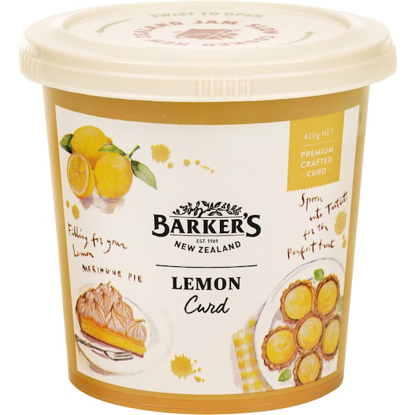 Barker's Anathoth Farm Lemon Curd 420g