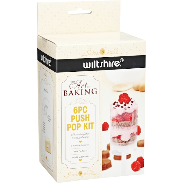 Wiltshire Art Of Baking Push Pop Set Each