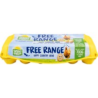Sunny Queen 12 Pack Extra Large Free Range Eggs