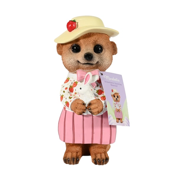Mirabella Easter Meerkat Strawberry Sparkles With Bunny each