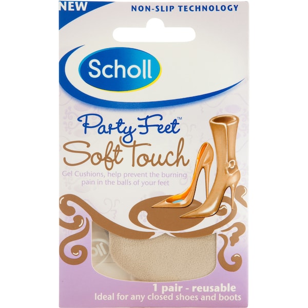 Scholl Foot Care Party Feet Softtouch Gel Cushions Each