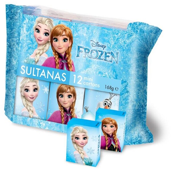 Disney Frozen Mini Snacks Sultanas 12 pack