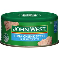 John West Tuna Chunks In Springwater In Springwater