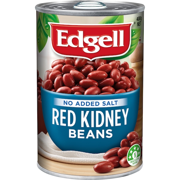 Edgell Beans Red Kidney No Added Salt 400g