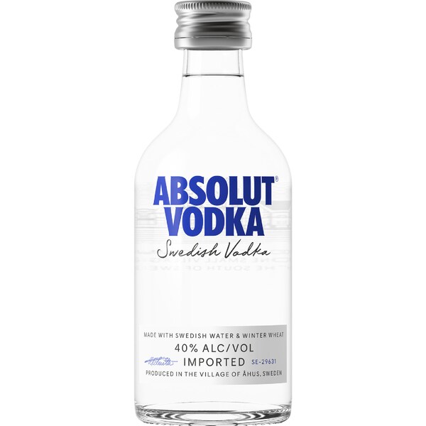 Absolut Vodka Mini Bottle 50mL