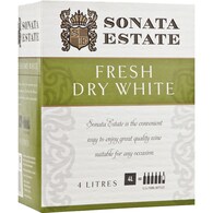 Sonata Estate Cask Wine Fresh Dry White
