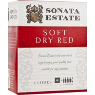 Sonata Estate Cask Wine Soft Dry Red