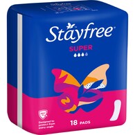 Stayfree Super Pads No Wings