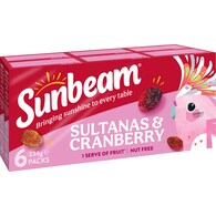 Sunbeam Sultanas & Cranberry & Cranberry