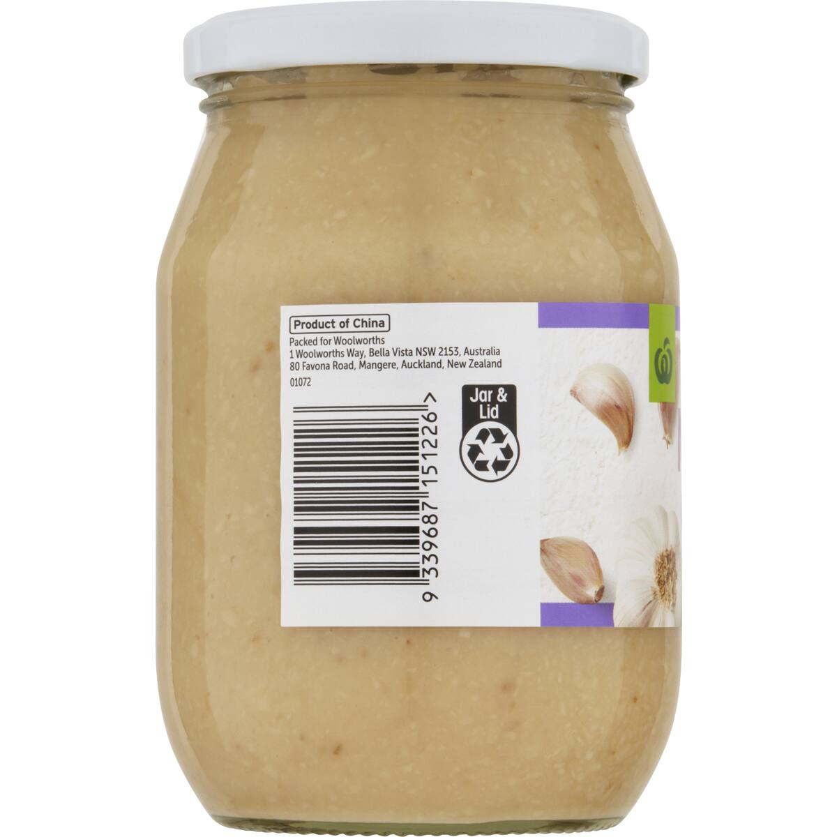 Woolworths Minced Garlic 500g bunch