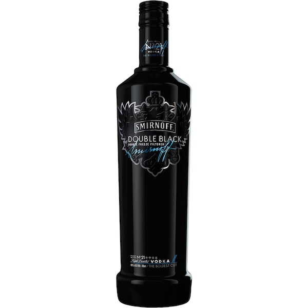 Smirnoff Double Black Vodka 700mL
