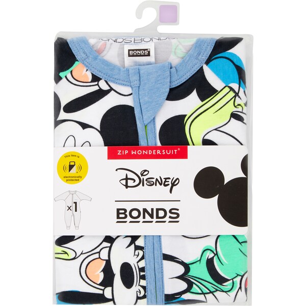 Bonds Zip Wondersuit Disney Boys Size 1 Each