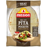 Mission Pita Bread Pockets Wholemeal