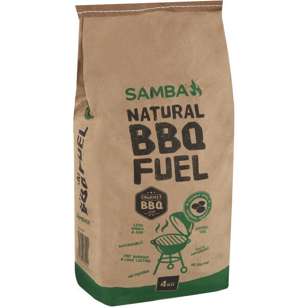 Samba Natural Bbq Fuel 4kg