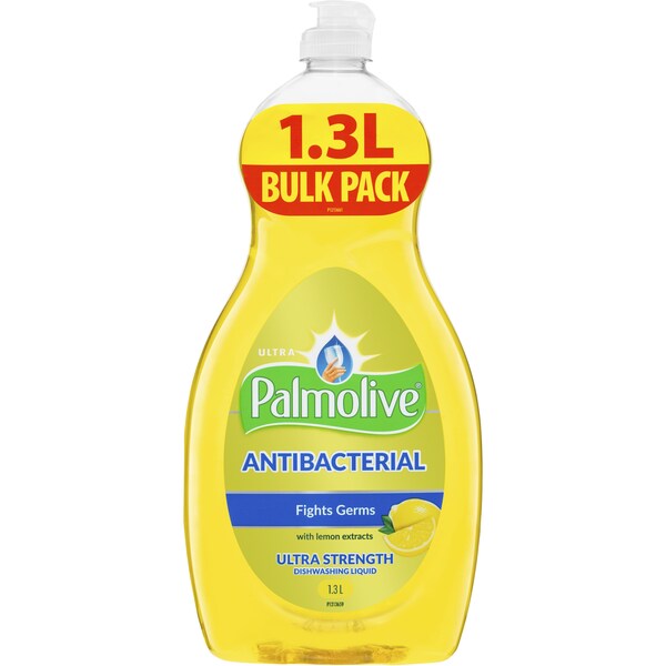 Palmolive Ultra Strength&nbsp;Antibacterial Dishwashing Liquid Lemon 1.3l