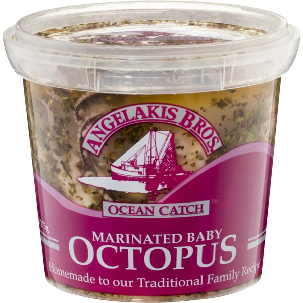 Angelakis Bros. Marinated Squid Baby Octopus 375g