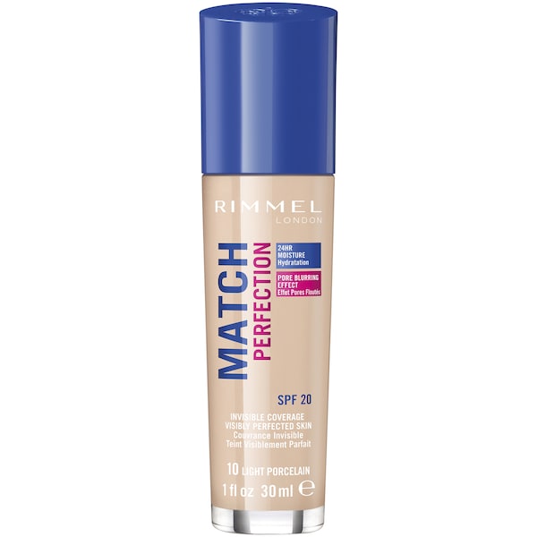 Rimmel Match Perfection Foundation Light Porcel 30ml