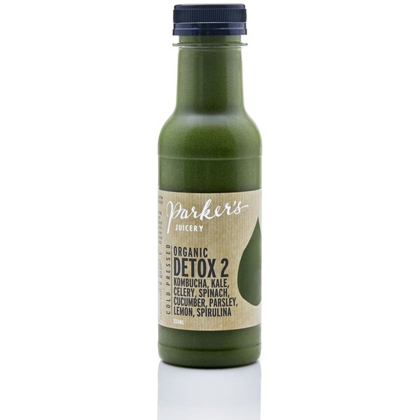 Parker's Juicery Kale Spinach Cucumber Organic Juice 350mL