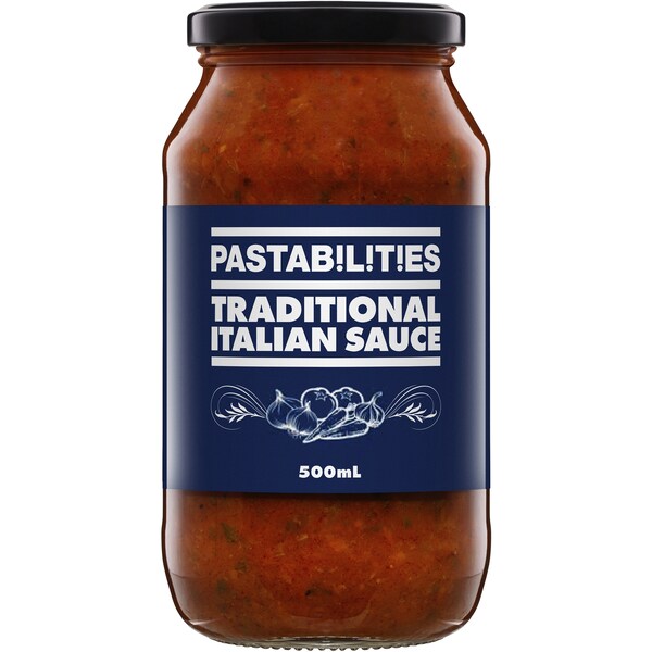 Pastabilities Traditional Italian Sauce 500ml