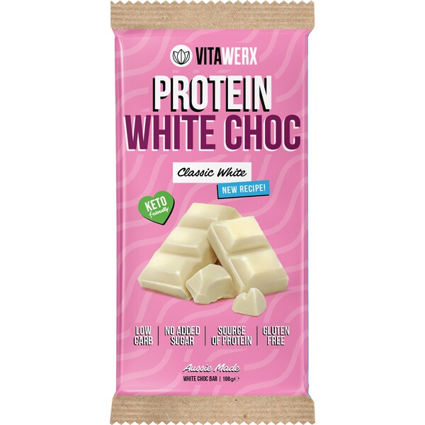 Vitawerx Protein White Chocolate Classic White 100g