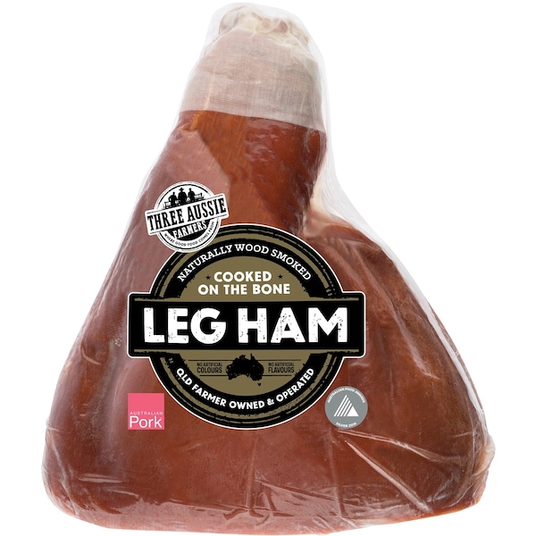 Sunpork Cooked on the Bone Half Leg Ham 4kg - 6.5kg