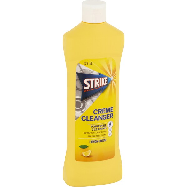 Strike Creme Cleanser Lemon 375ml