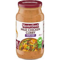MasterFoods Mild Chicken Curry Slow Cook Sauce