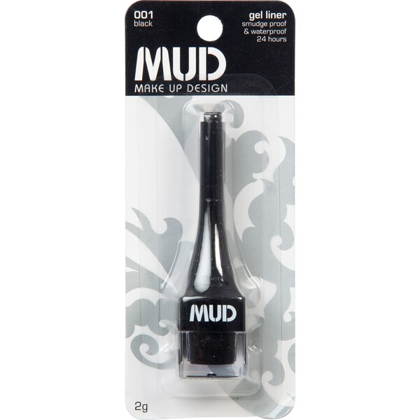 MUD Gel Eye Liner 001 Black Each