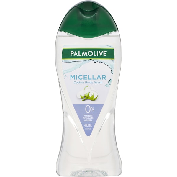 Palmolive Micellar Body Wash Cotton 0% Shower Gel 400ml