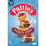 Patties Party Pies Frozen