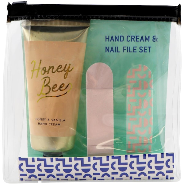 Bell & Curfew Hand Cream & Nail File Set Each