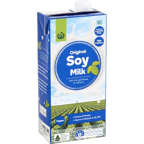 Woolworths Select Regular Soy Milk 1L bunch