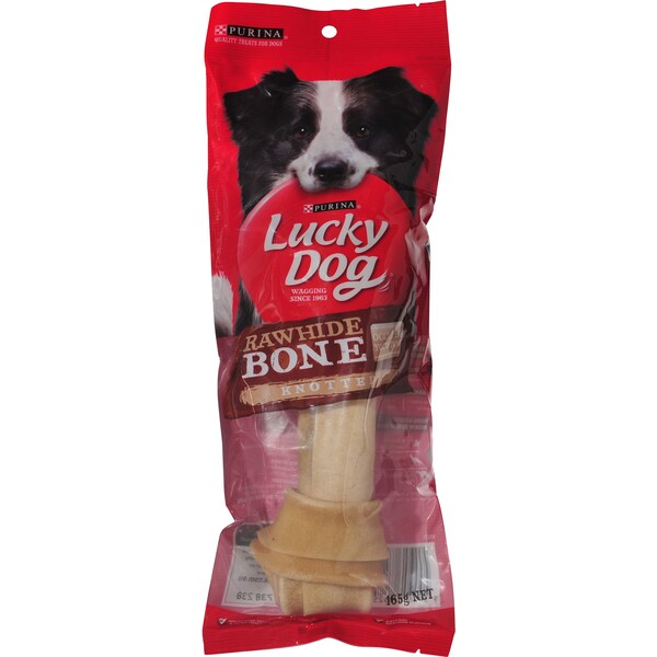 Purina Lucky Dog Treat Knotted Bone 165g