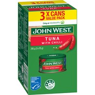 John West Tuna With Chilli Value Pack