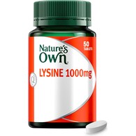 Nature's Own Lysine 1000mg Tablets For Collagen Support