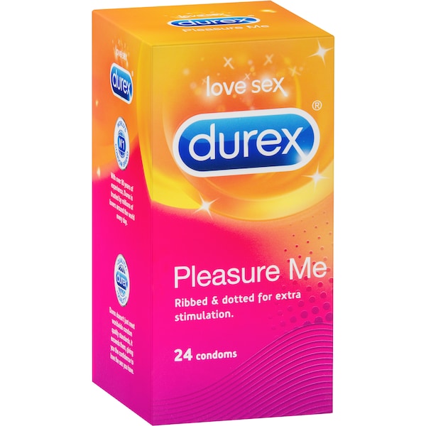 Durex Condoms Pleasure Me 24 Pack