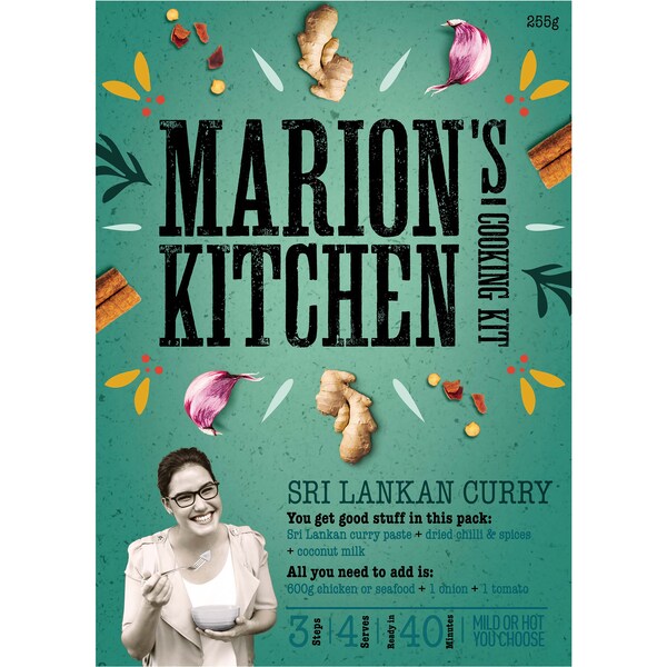 Marions Kitchen Cooking Sri Lankan Curry 255g