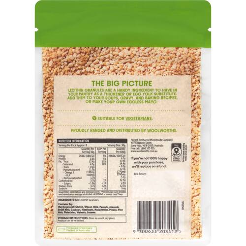 Macro Cereal Granules Lecithin 250g bunch