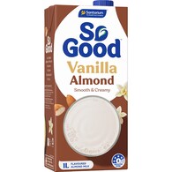 So Good Almond Vanilla Long Life Milk