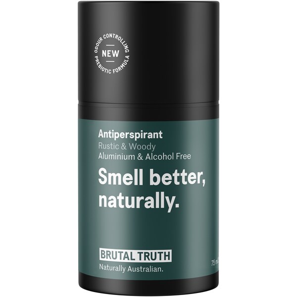 Brutal Truth Antiperspirant Roll On Rustic & Woody 75ml