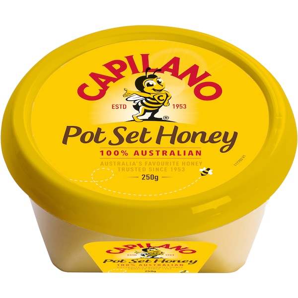 Capilano Natural Pot Set Honey Tub 250g