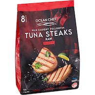 Ocean Chef Yellowfin Tuna Steaks Yellowfin Tuna Steaks