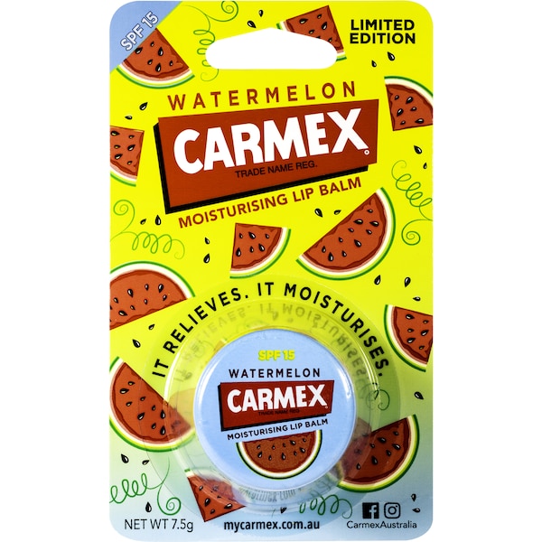 Carmex Moisturising Lip Balm Watermelon 7.5g