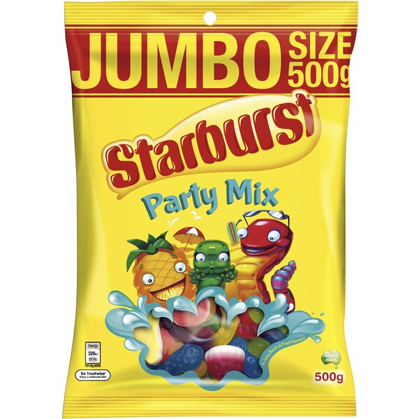 Starburst Jumbo Party Mix 500g