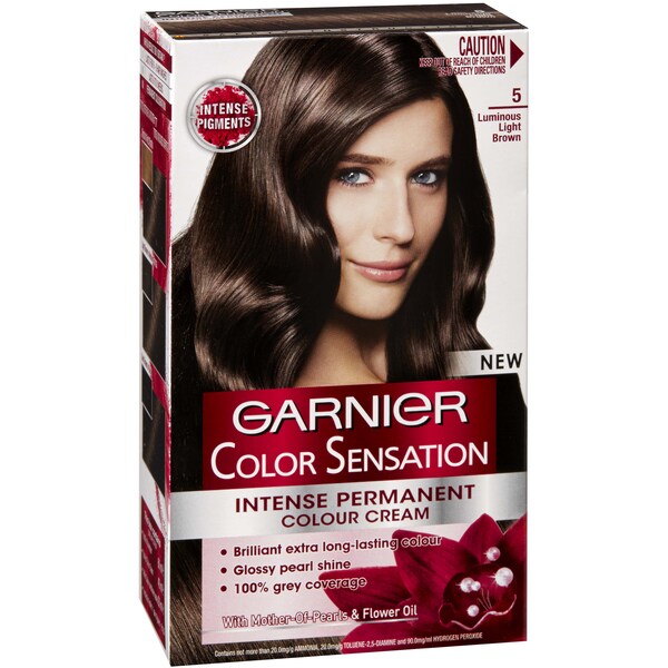Garnier Colour Sensational 5 Luminous Light Brown each
