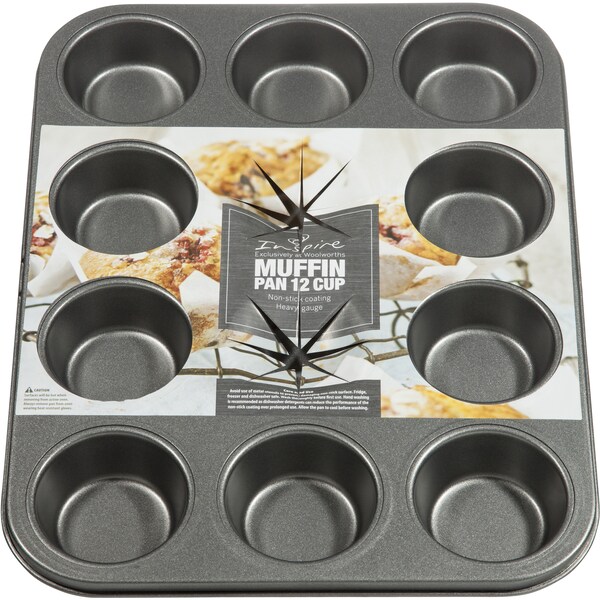 Inspire Bakeware Muffin Pan 12 Cup Each