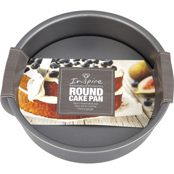 Inspire Bakeware Round Pan 18cm Each