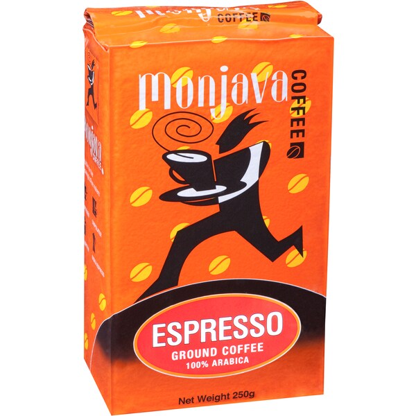 Monjava Ground Coffee Espresso 250g